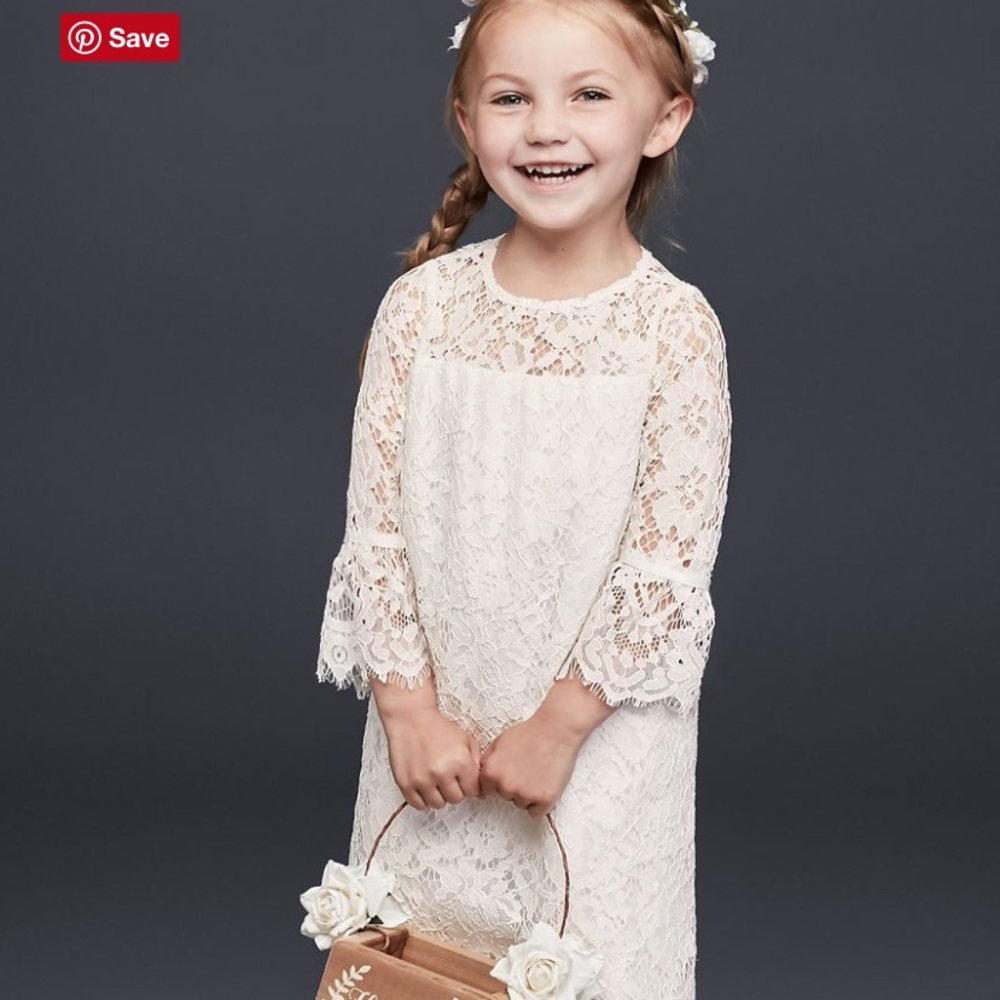 Flower Girl David’s Bridal Dress